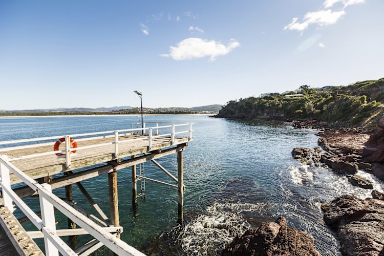Merimbula wharf. 