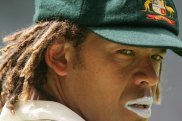 Andrew Symonds during the 2005 Boxing Day Test against South Africa.