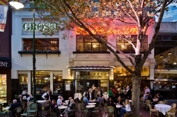 Beer loves eating at Melbourne’s Grossi Florentino.