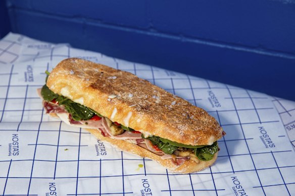 Super Deli panini.