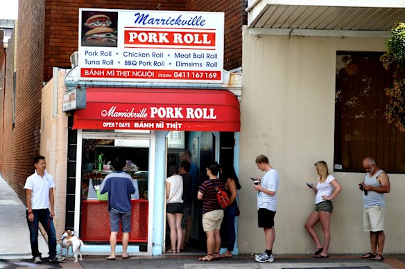 Marrickville Pork Roll has expanded to the premises next door. 