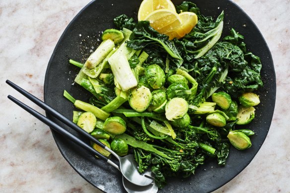 Eating a diverse range of plants helps our gut bacteria (and our brains) to thrive.