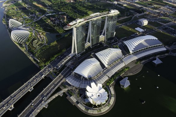 Marina Bay Sands.