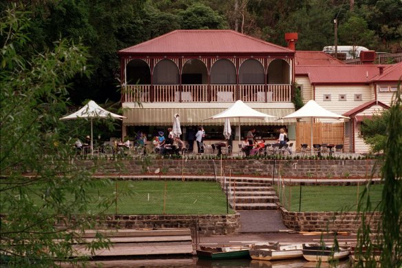 The boathouse in 2000.