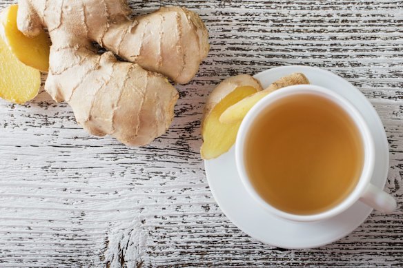 Herbal teas such as ginger are good for you. 