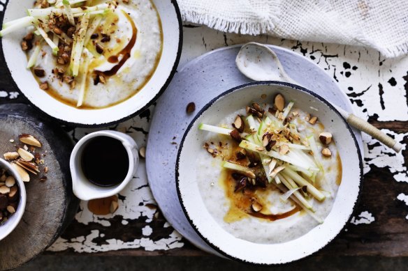 Boost your intake of oats with a simple bowl of porridge.