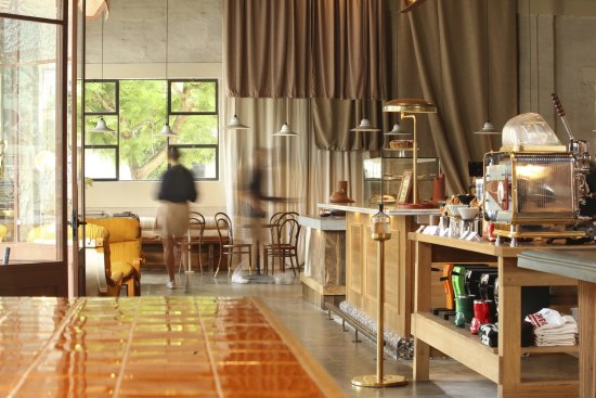 Genovese Coffee House in Alexandria.
