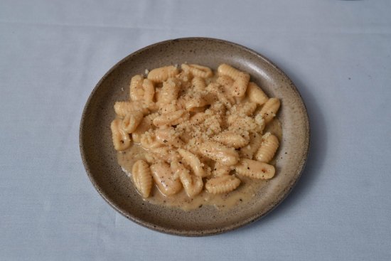 Cavatelli cacio e pepe at  Rina's Cucina in Armadale.