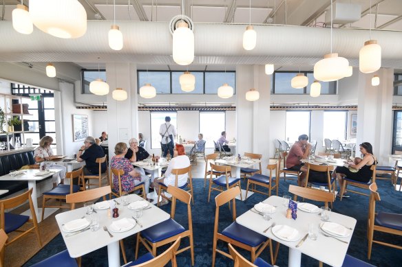 Enjoy pasta specials with a sea view at Sebastian in Williamstown.