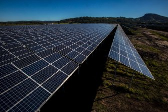 8th June 2017 AFR GENERIC, solar, solar panels, green energy, Photo: Glenn Hunt .