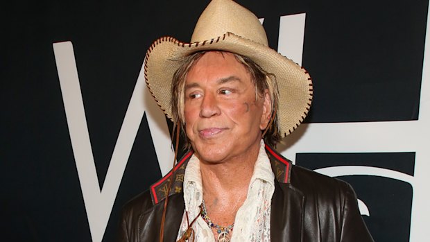 Mickey Rourke in 2022.