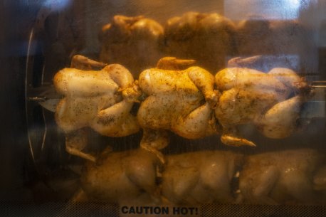 Working in a chicken shop doesn’t sound glamorous – and it certainly wasn’t.