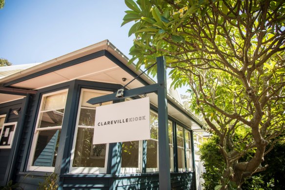 The picturesque Clareville Kiosk.