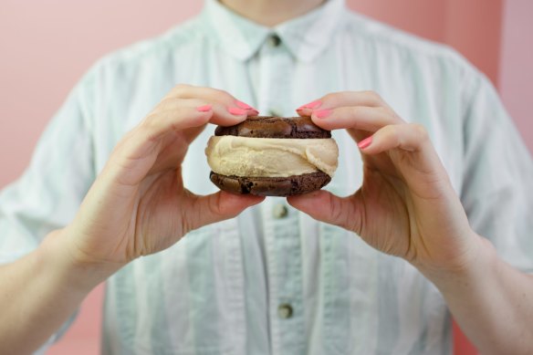 The BillyBing ice-cream sandwich.
