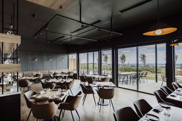 The dining room.