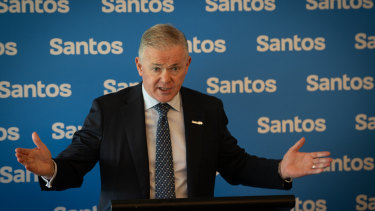 Santos chief executive Kevin Gallagher