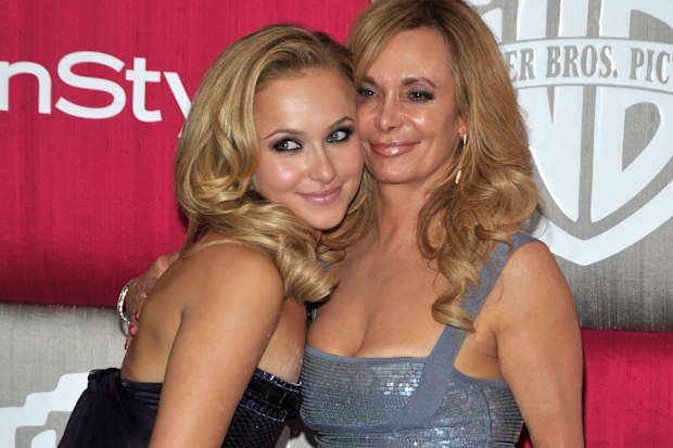Actress Hayden Panettiere and her mother Lesley Vogel
