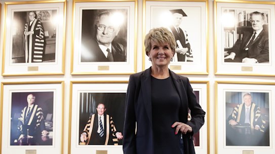 Julie Bishop: 'I am well aware of differences in the party room.'