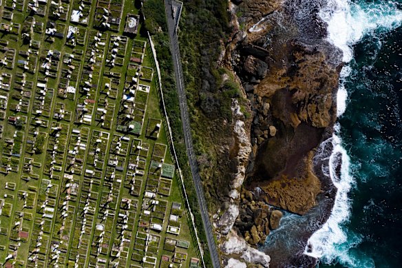 At Waverley Cemetery, the resting place with a view, a plot can cost as much as $28,000.