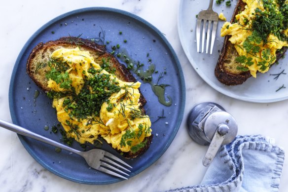 You can use older eggs to make scrambled eggs and omelettes.