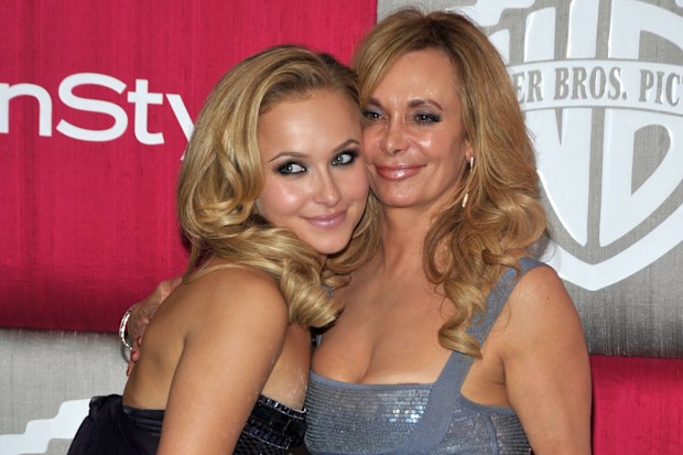 Actress Hayden Panettiere and her mother Lesley Vogel