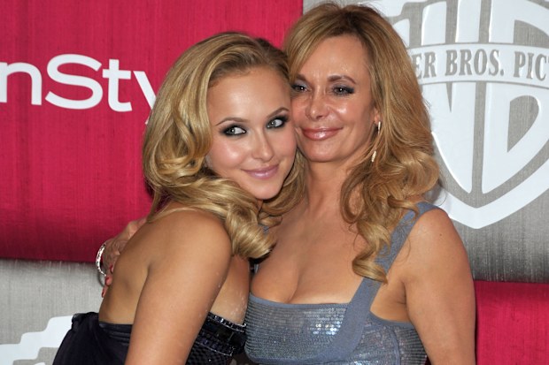 Actress Hayden Panettiere and her mother Lesley Vogel