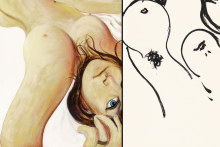 Among three major Brett Whiteley artworks owned by the late Melbourne businessman Ron Walker is Her, 1967. In oil and mixed media on plywood, and measuring 183 x 237.5 cm, the work is estimated at between $1.8 million and $2.4 million in Smith + Singer’s July 24 sale catalogue.