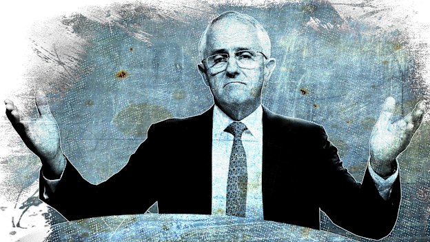 At the 2016 election, the Turnbull government lost 14 seats and was reduced to a single-seat margin. Artwork: Dionne Gain