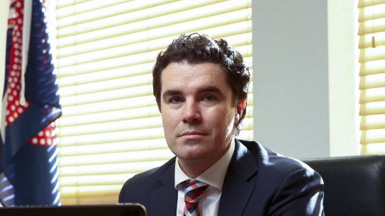 Labor’s assistant spokesman for communications and cybersecurity Tim Watts likened ransomware crews to pirates.