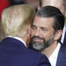 Loyal and feisty, Donald Trump Jr emerges as enforcer for his father