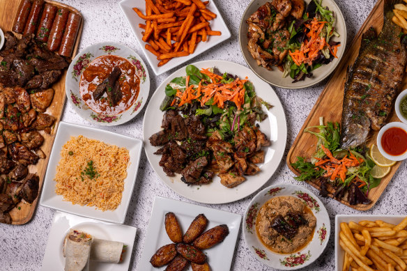 Zuya specializes in West African barbecue.