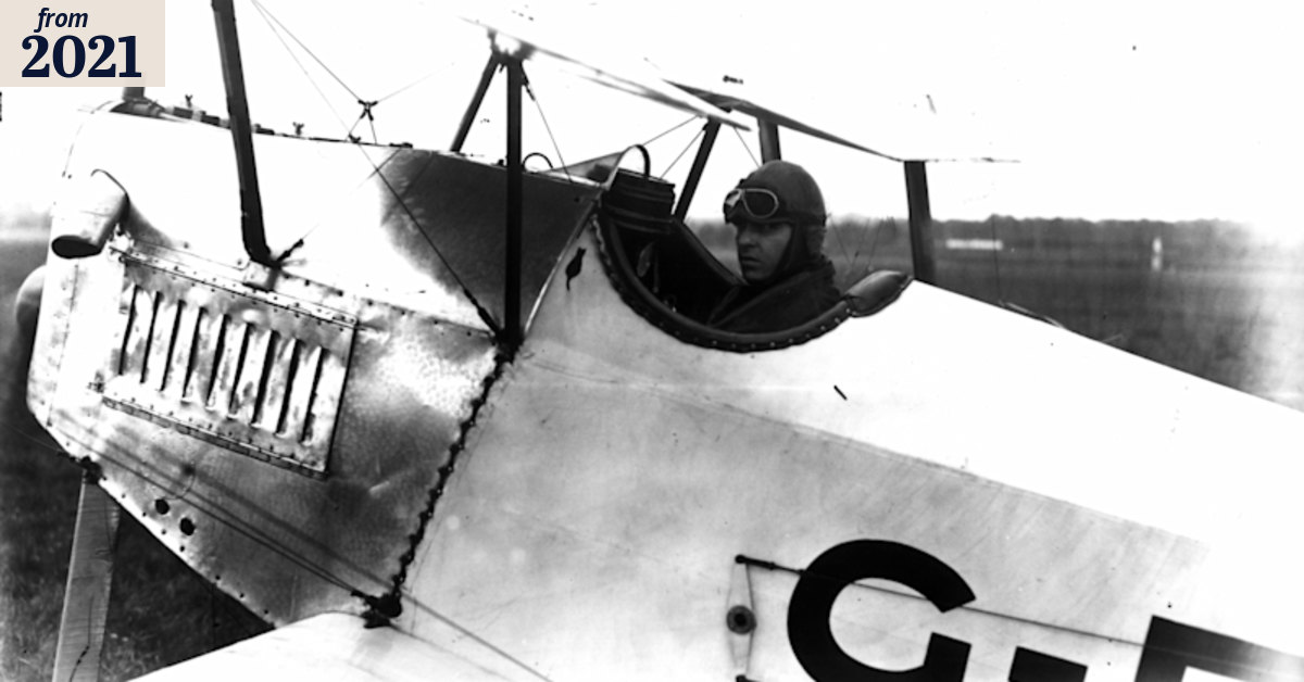 From the Archives, 1928: The first solo flight from England to Australia