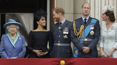 The Duke and Duchess of Sussex and the Duke and Duchess of Cambridge shared Kensington Palace in 2018 before the royal households split. 