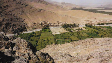 A picture of the village of Darwan, where Afghan witnesses have given evidence about the actions of Ben Roberts-Smith.