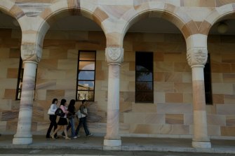 UQ vice-chancellor Peter Hoj believes it is "critical" to allow some international students back into Queensland to help the economy.