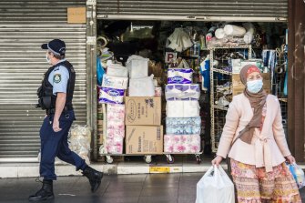 Police are a common sight in Sydney’s south-west.