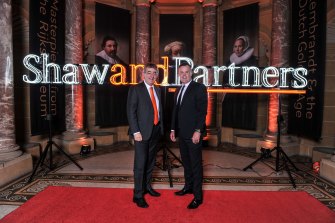 Shaw Partners co-chief executives Earl Evans and Allan Zion. 