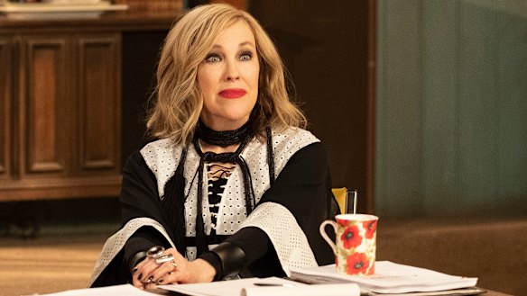 Tall poppy ... Catherine O'Hara as Moira Rose.
