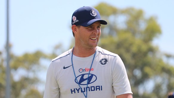 Carlton's interim coach David Teague has offered his players a clean slate.