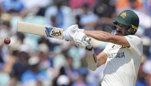 Mitchell Starc returned to form with the bat.