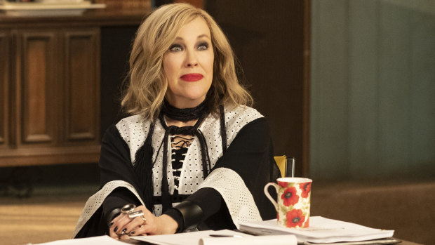 Tall poppy ... Catherine O'Hara as Moira Rose.