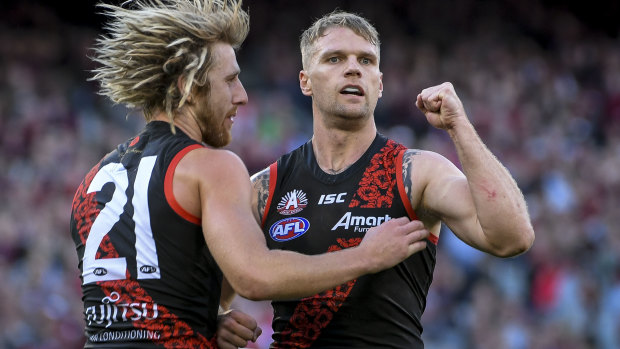Essendon identified the upside in troubled Bulldog Jake Stringer (right).