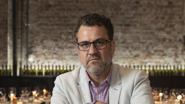 Nino Zoccali, pictured in his flagship restaurant Pendolino.