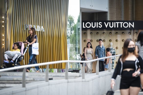 In Singapore, boutiques on Orchard Road, golf clubs, prestige properties and luxury car dealerships are among the businesses seeing an influx of Chinese money.