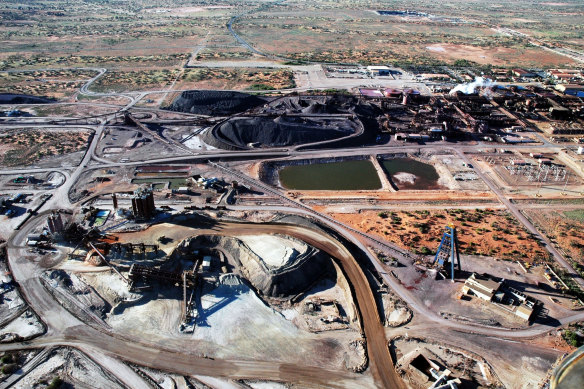 BHP's Olympic Dam mine.