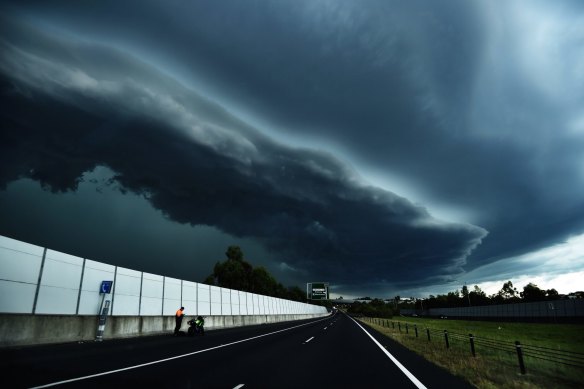 Thunderstorms, including those dropping hail, are likely to become more intense and more frequent in the future.