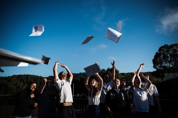 While schools get a look the night before, VCE results and ATAR scores will be released to students at 7am on Thursday.