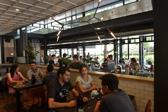 The ever-reliable Top Paddock cafe in Richmond.