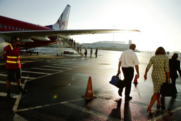 Many passengers say they would feel uncomfortable boarding a flight with unvaccinated passengers. 