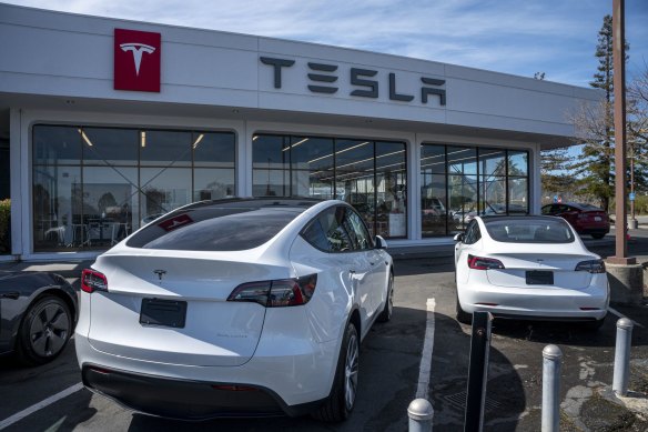 Price reductions across the model line-up cut into Tesla’s first-quarter net income, causing it to fall 24 per cent from a year ago.